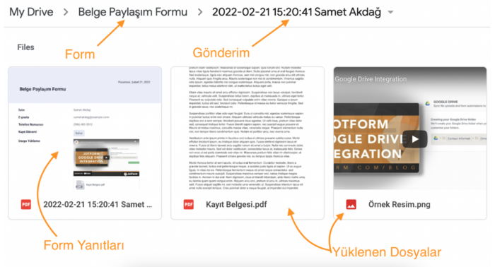 Form Google Drive ile Nasıl Entegre Edilir Image-1