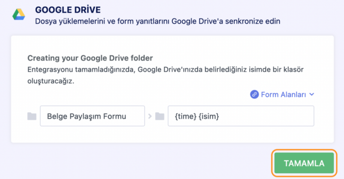 Form Google Drive ile Nasıl Entegre Edilir Image-6