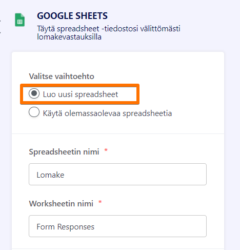 Miten integroida lomake Google Sheetsiin Image-4