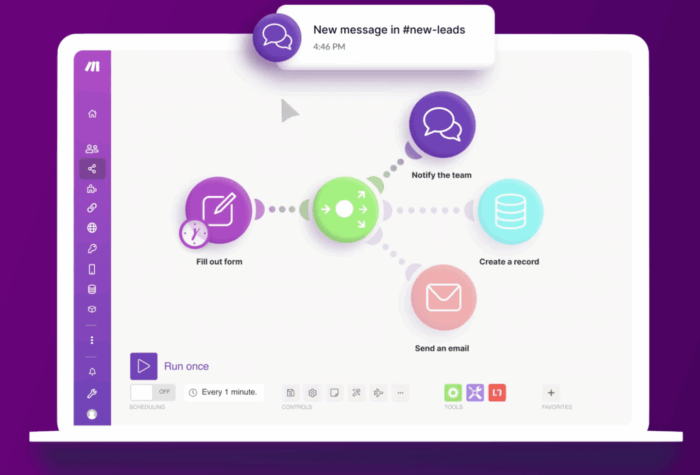User Interface of Make