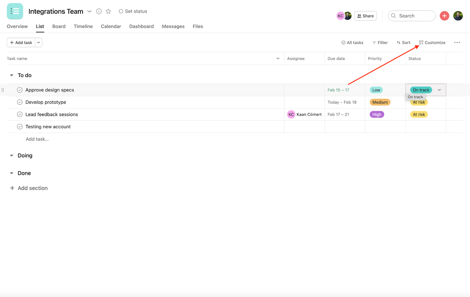 Use Jotform within your Asana workspace Image-1