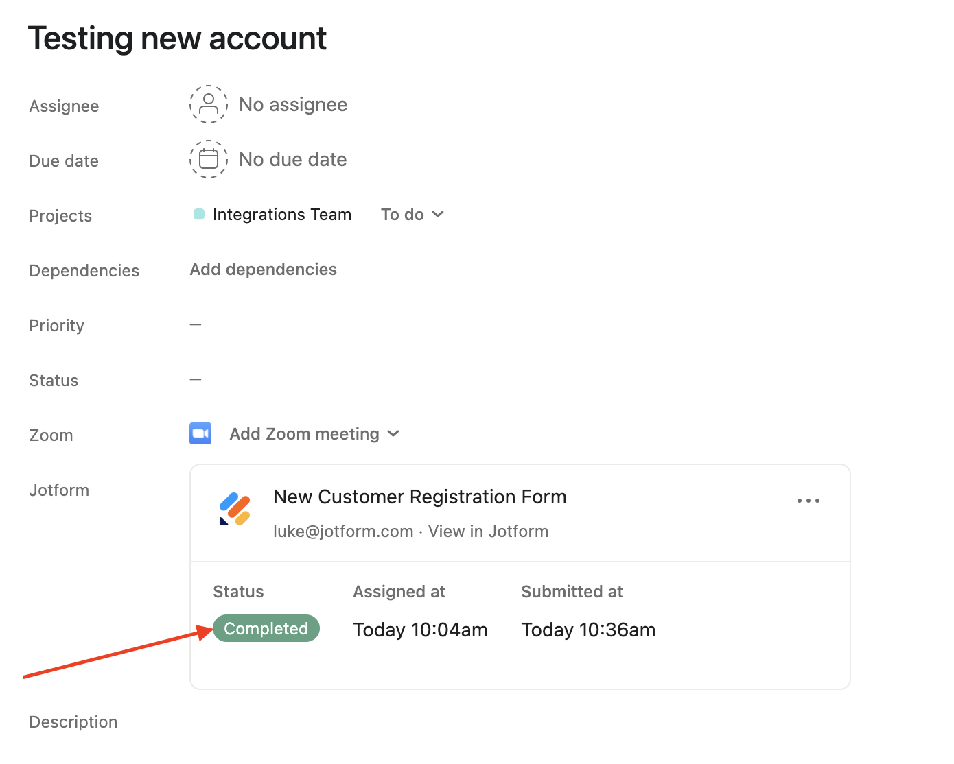 Use Jotform within your Asana workspace Image-5