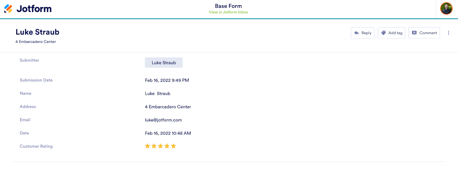 Use Jotform within your Asana workspace Image-7