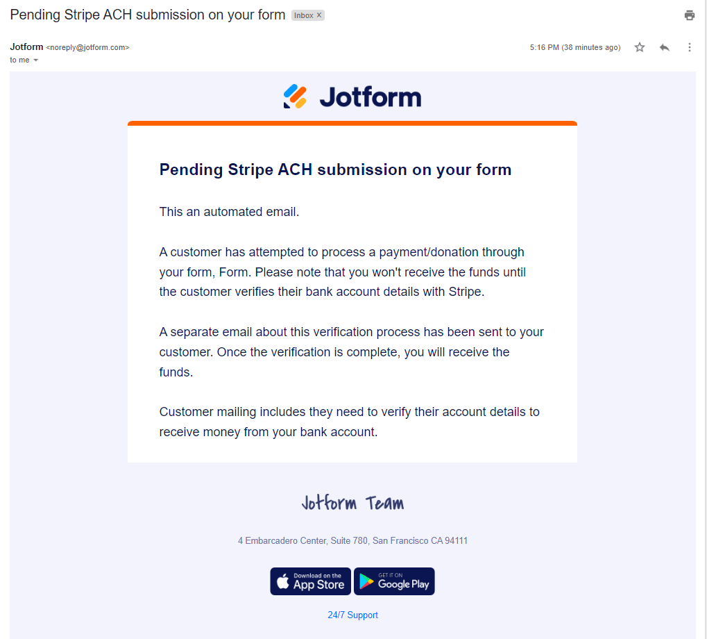 Wie integriere ich Stripe ACH Manual in mein Formular? Image-3