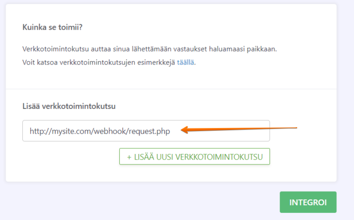 Webhook PHP koodiesimerkkejä Image-2