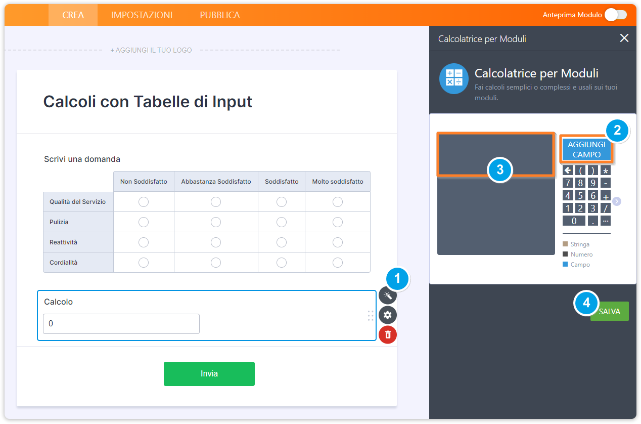 Come Effettuare Calcoli con le Tabelle di Input? Image-5