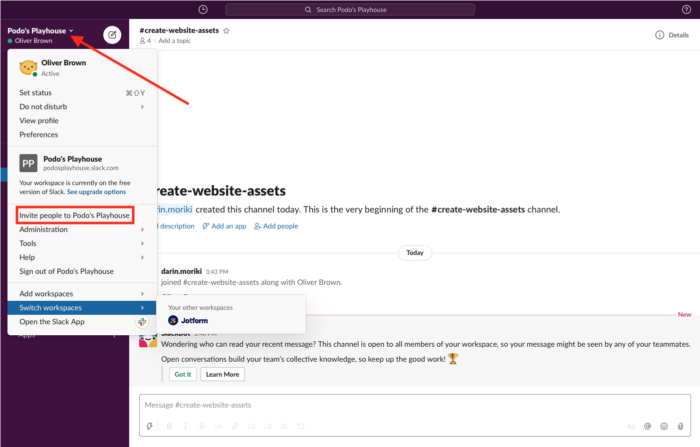 How to use Slack Image-1