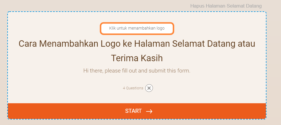 Cara Menambahkan Logo ke Halaman Selamat Datang atau Terima Kasih Image-1