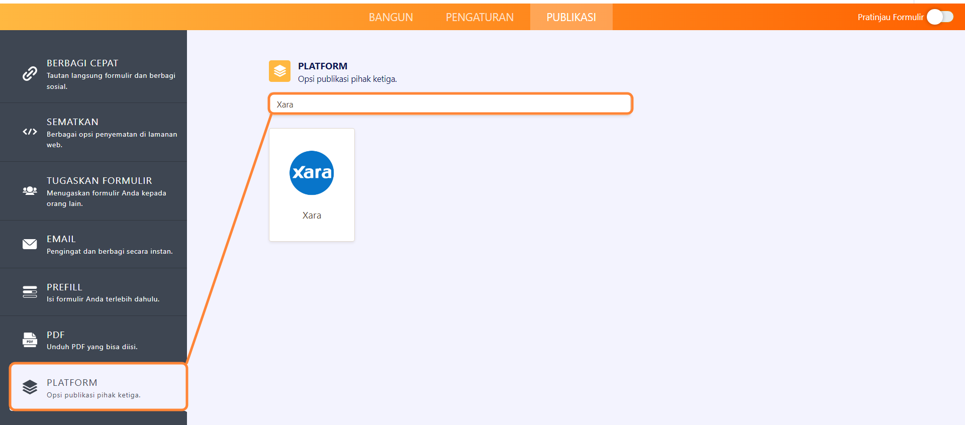 Cara Menambahkan Formulir di Xara 6 Image-1