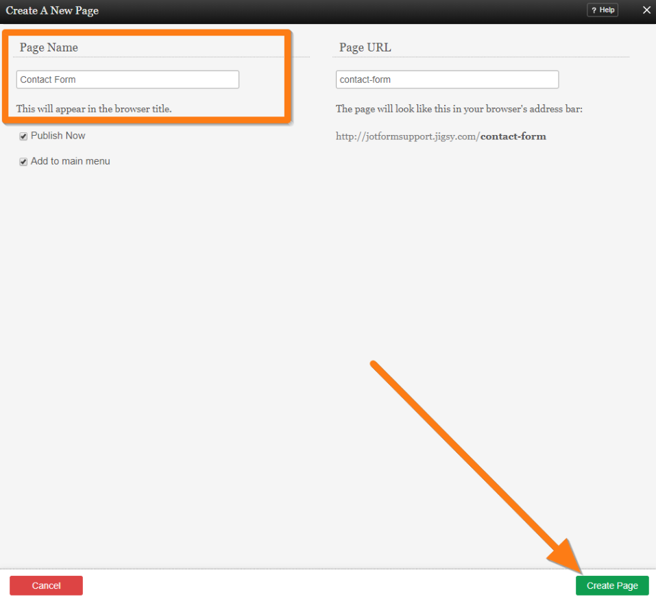 Cara Menambahkan Formulir di Pembuat Web Jigsy Image-3