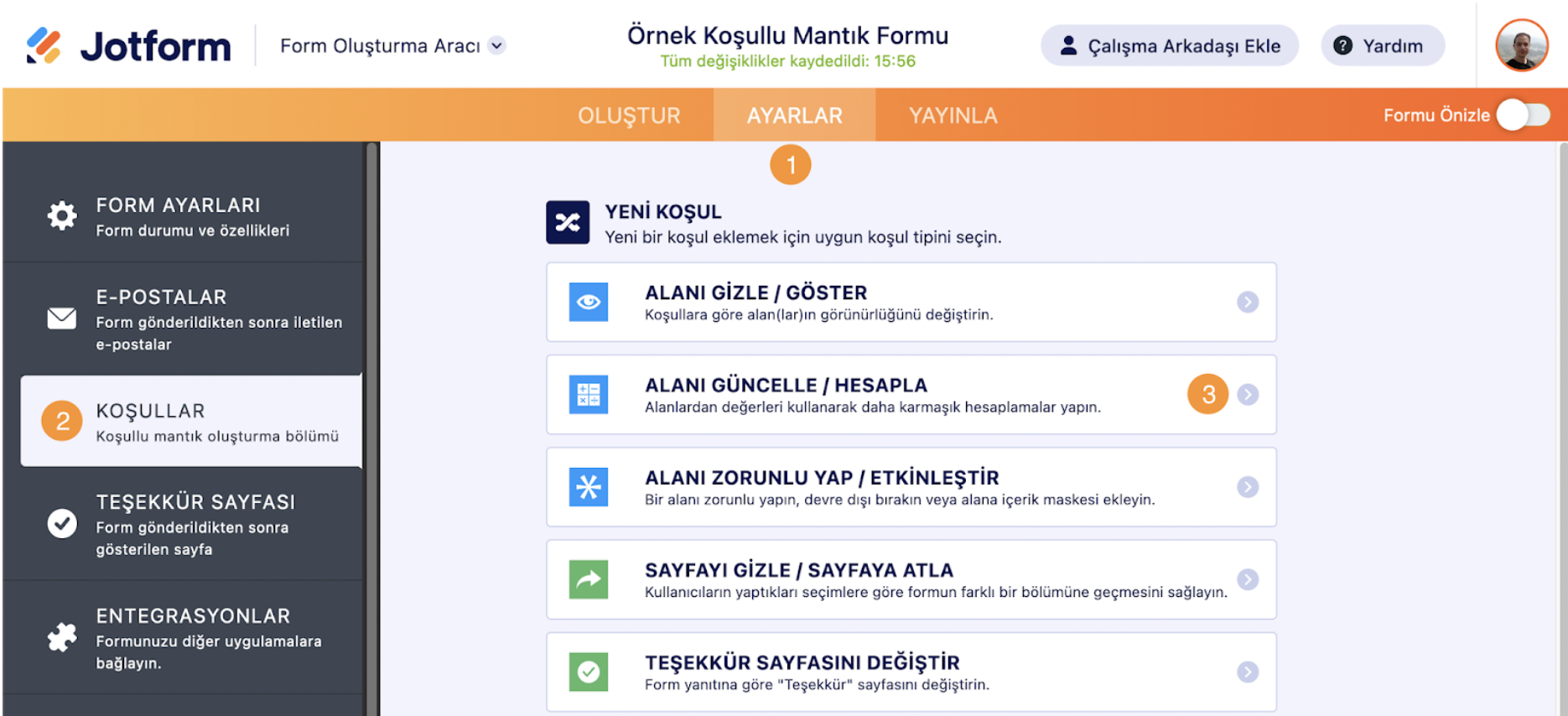 Koşullu Mantık Kullanarak Bir Alana Metin veya Hesaplama Nasıl Eklenir Image-1