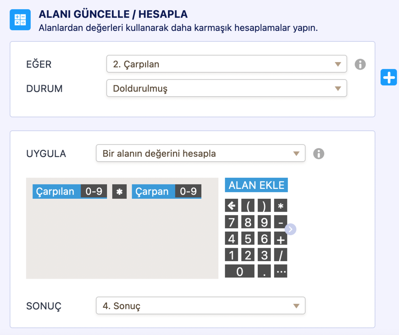 Koşullu Mantık Kullanarak Bir Alana Metin veya Hesaplama Nasıl Eklenir Image-5