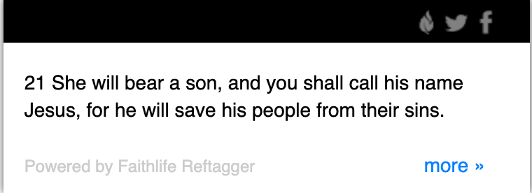 Faithlife Reftagger