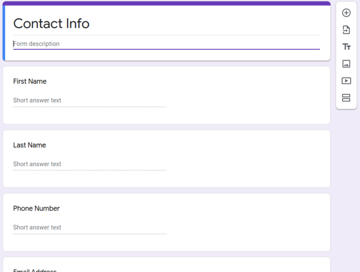 Google Forms