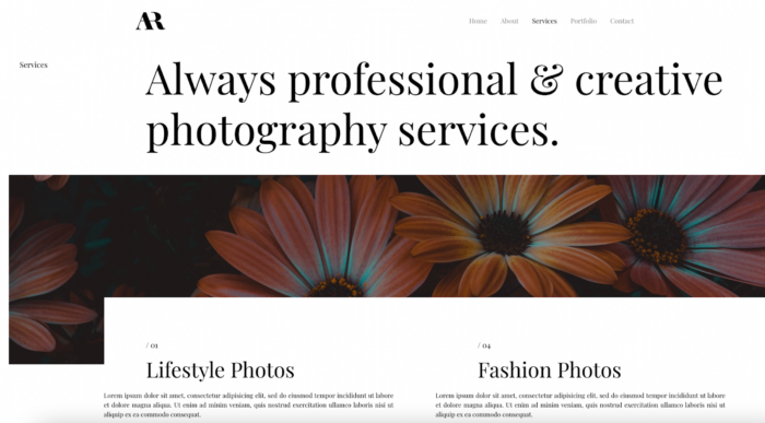 The 5 best WordPress themes for photographers in 2026 Image-5