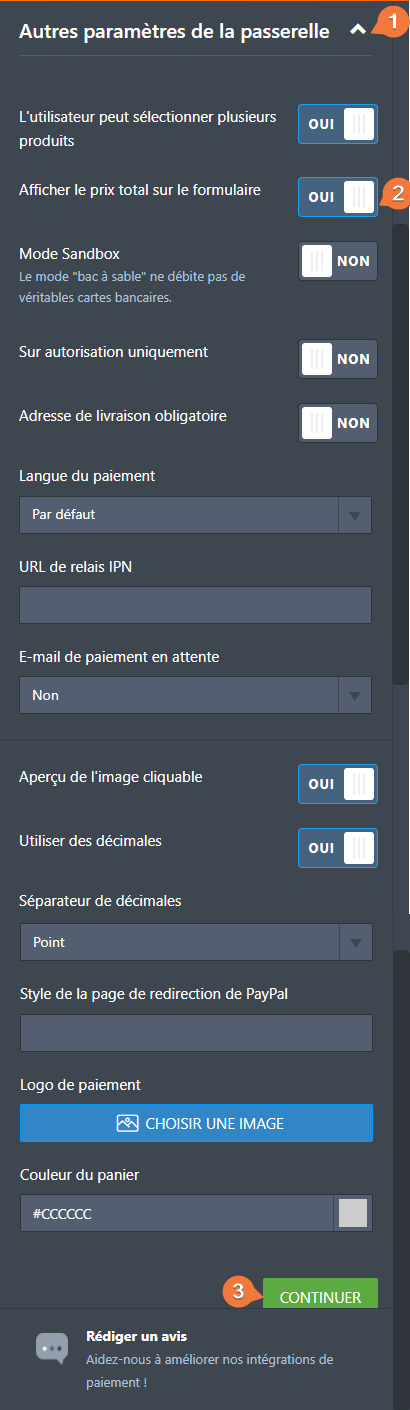 Configurez votre premier formulaire de commande Image-4