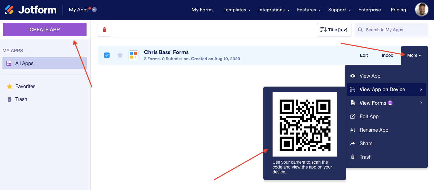 How to create your own no-code app in Jotform Image-5