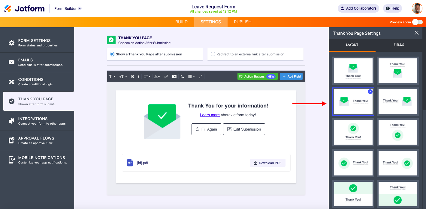 Introducing Jotform’s new Thank You page Image-3
