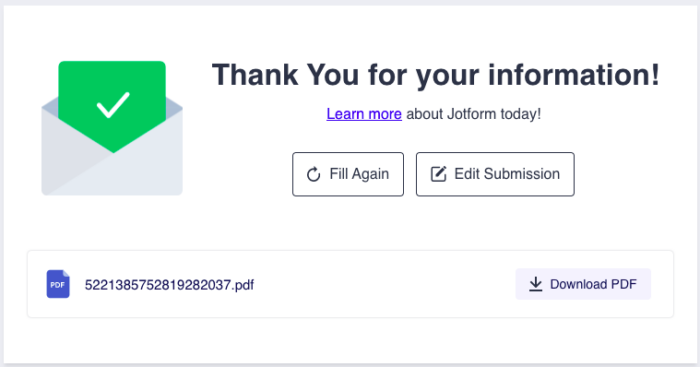 Introducing Jotform’s new Thank You page Image-2