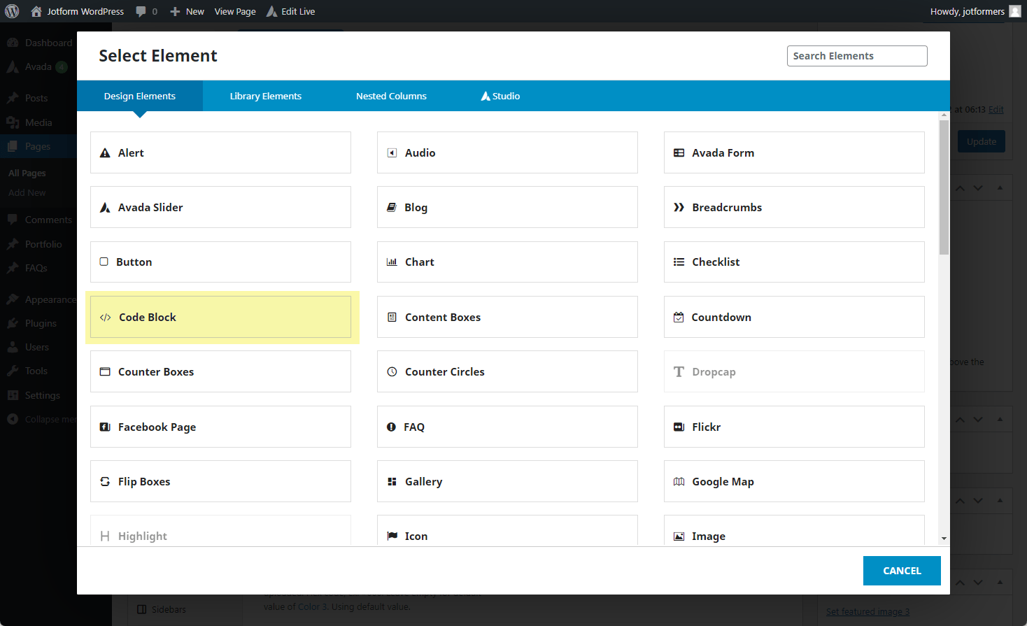 How to Add a Form in Avada Image-1