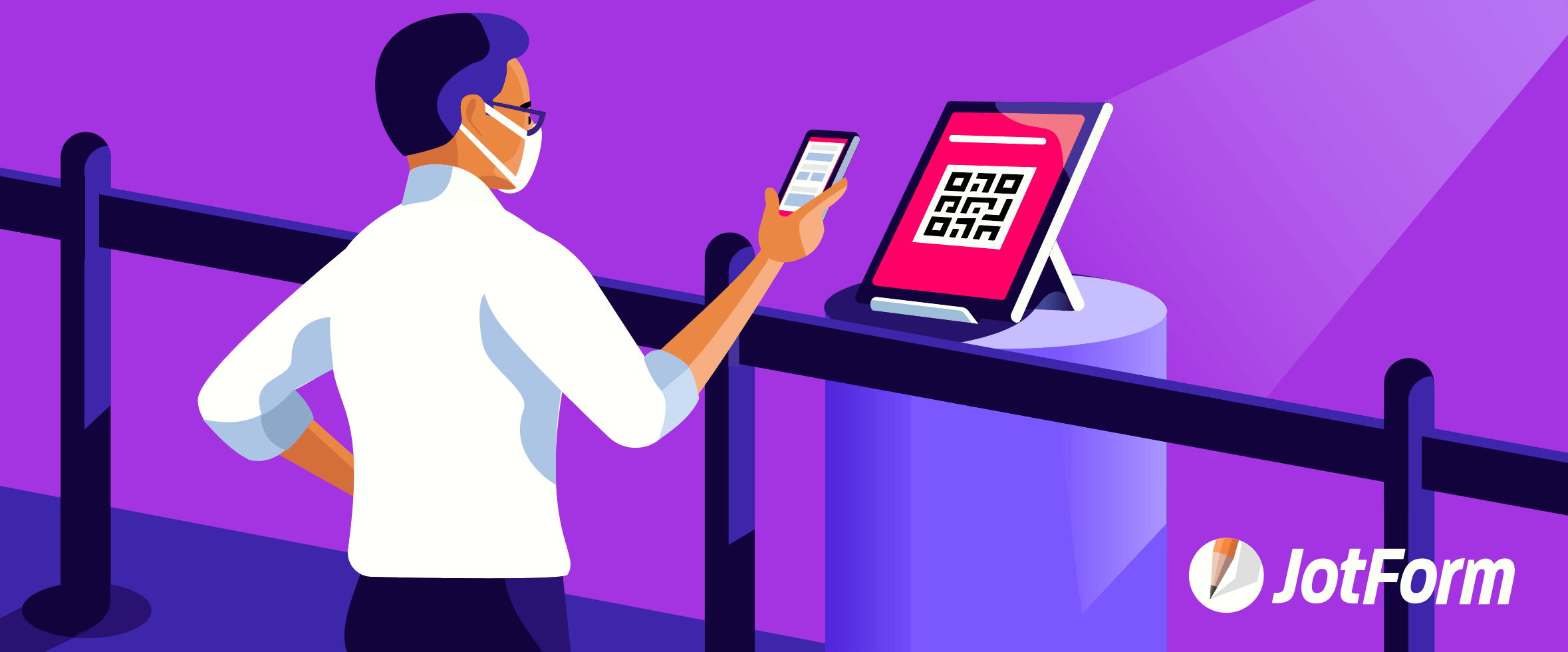 Introducing touchless kiosk for mobile forms