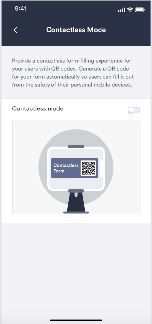 Contactless Mode