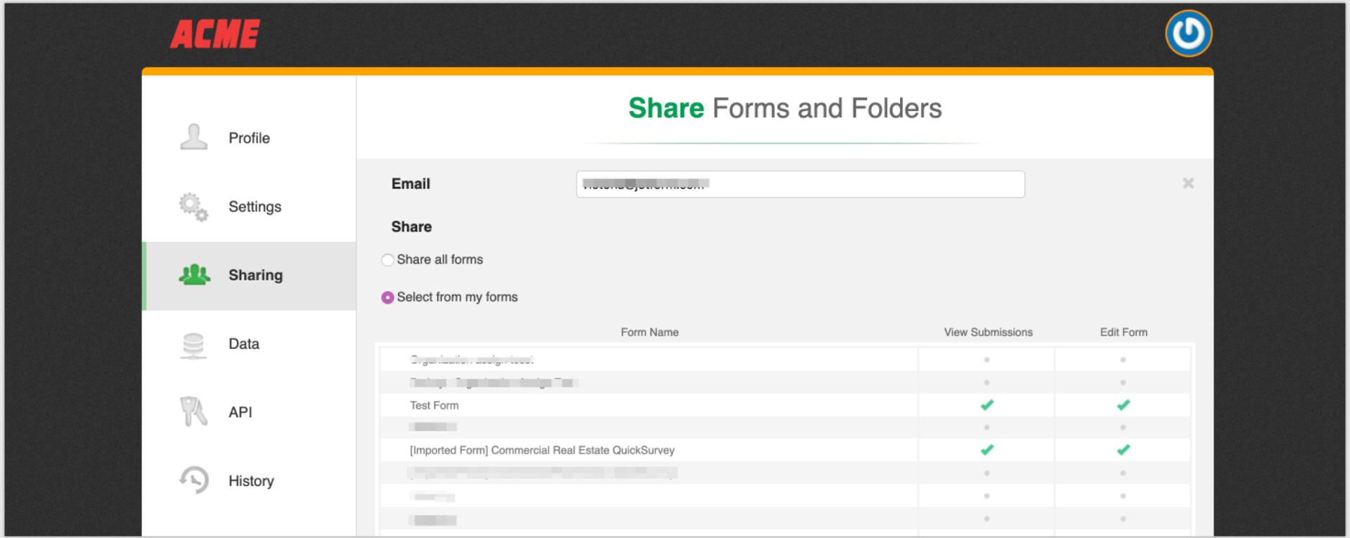 Cara Berbagi Formulir dengan Pengguna Lain di Server Enterprise Image-3