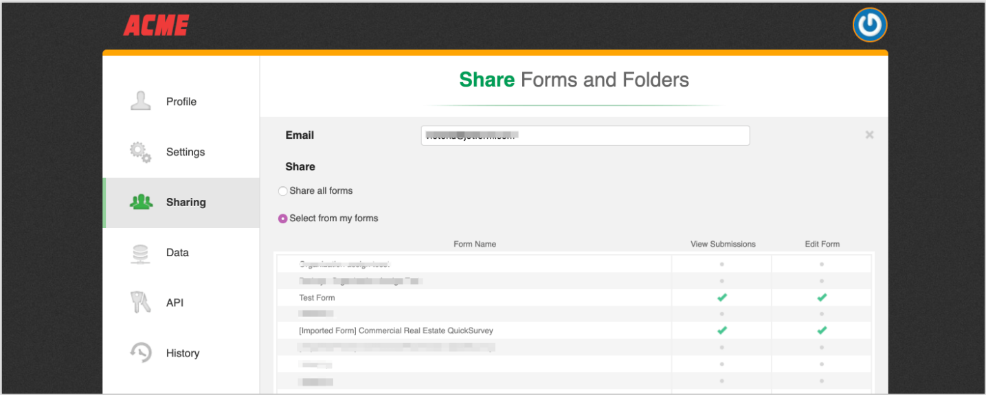 Cara Berbagi Formulir dengan Pengguna Lain di Server Enterprise Image-5