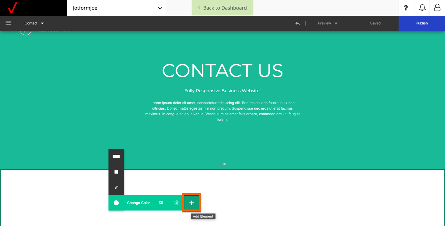 How to Add Forms to Verizon Website Builder Image-3