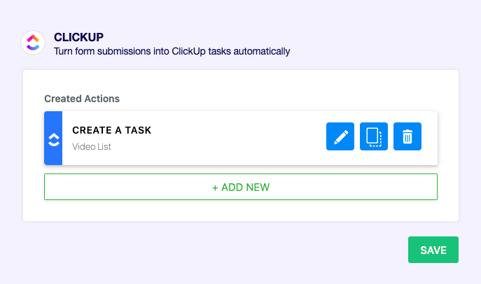 Directly integrate Jotform with ClickUp for smooth project management Image-2