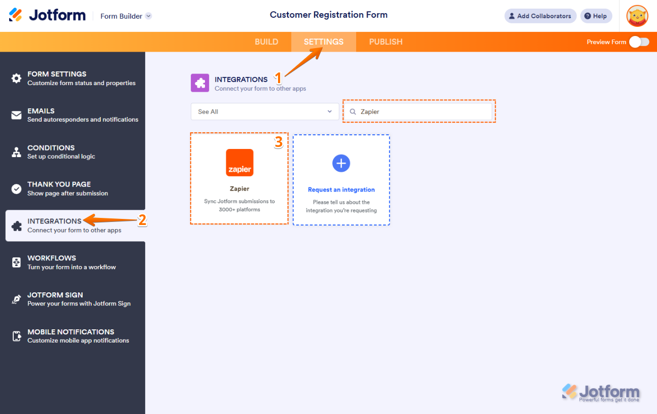 How to Use Zapier with Jotform Image-1