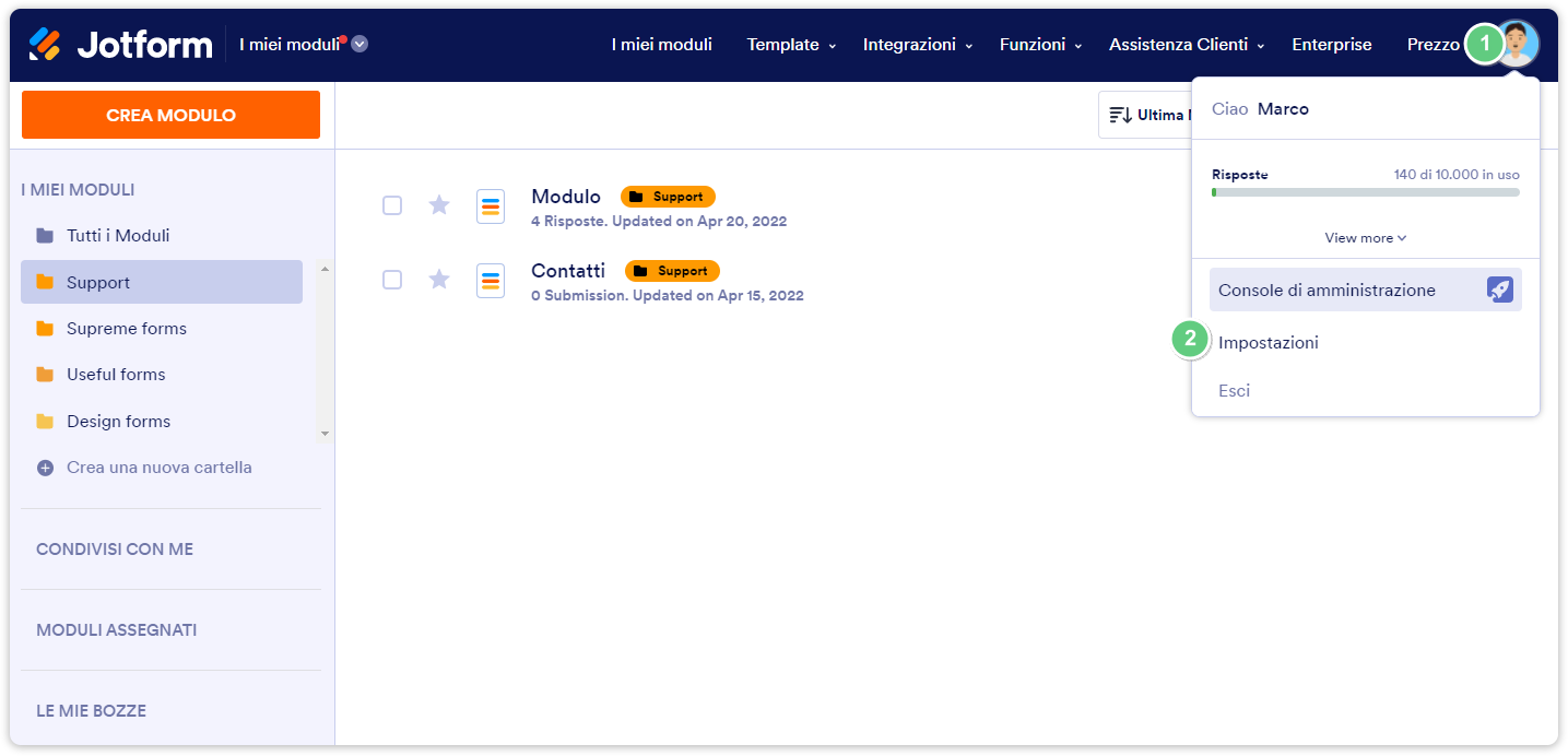 Come Cancellare un Abbonamento ed Effettuare il Downgrade al Piano Gratuito Image-1
