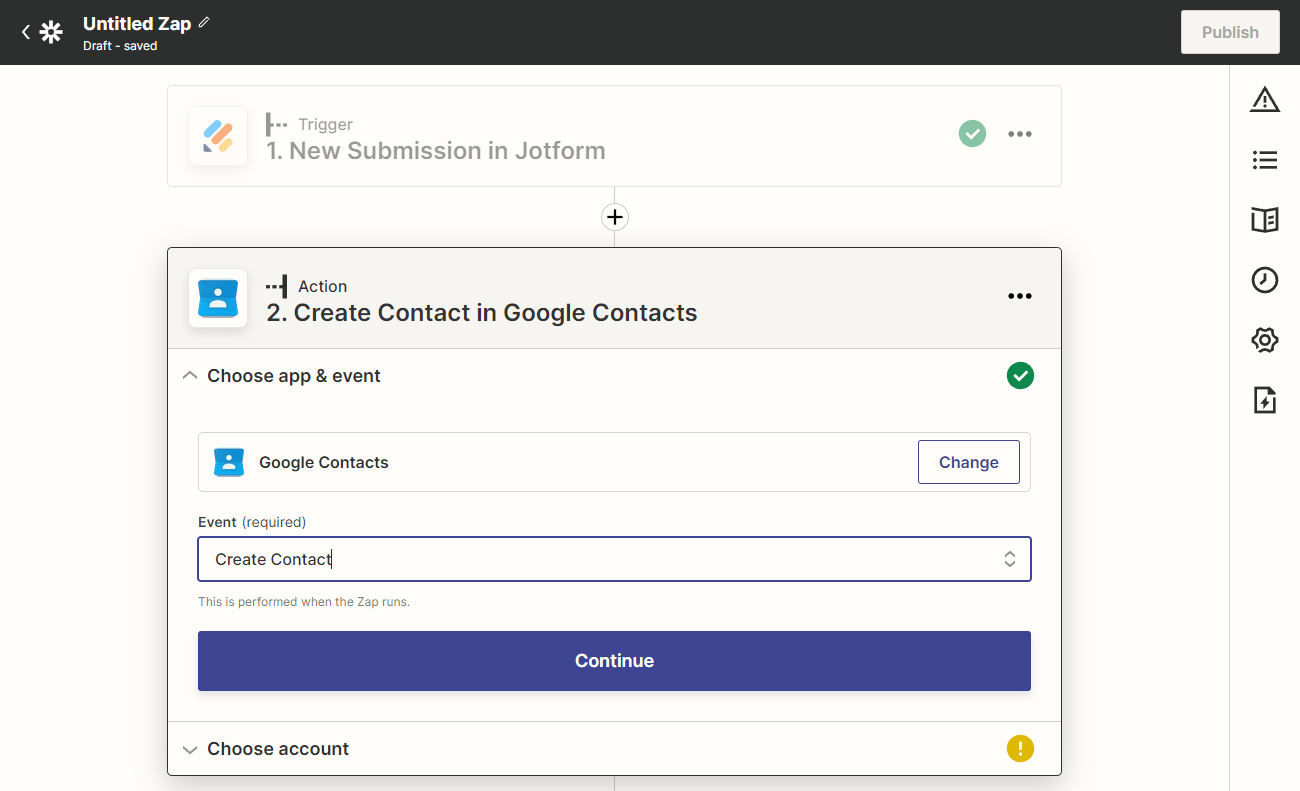 So erstellen Sie einen Zap mit Zapier Image-9