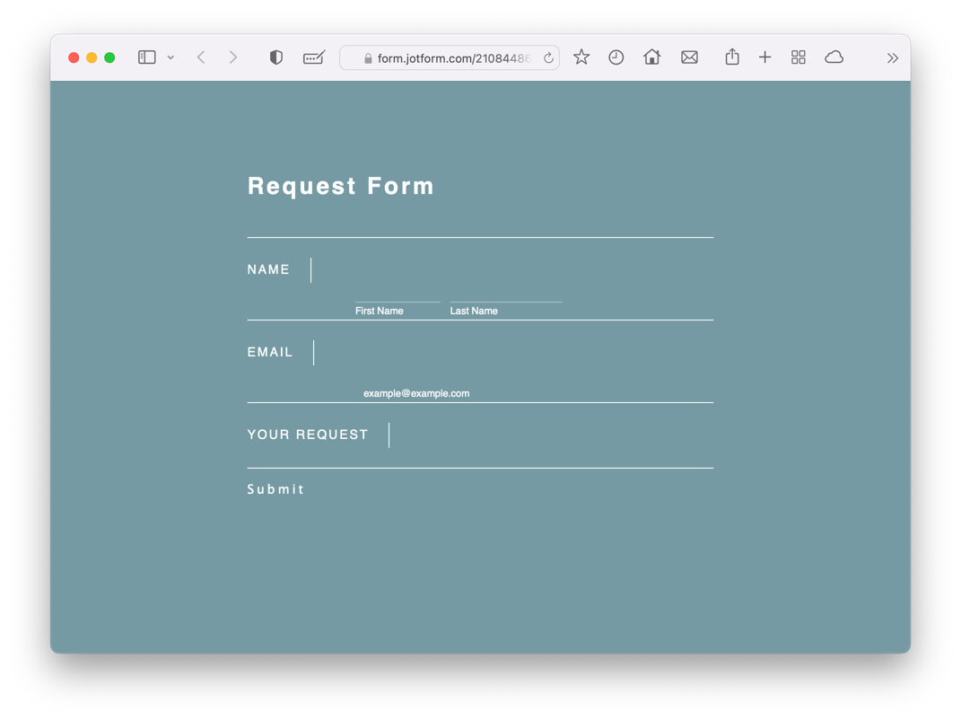 Cool and Minimal Theme