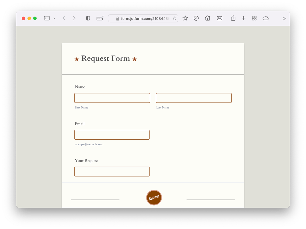 Vintage Star Theme