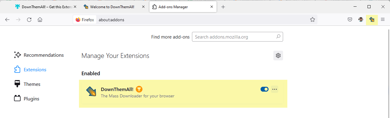 downloadthemall-firefox-extension