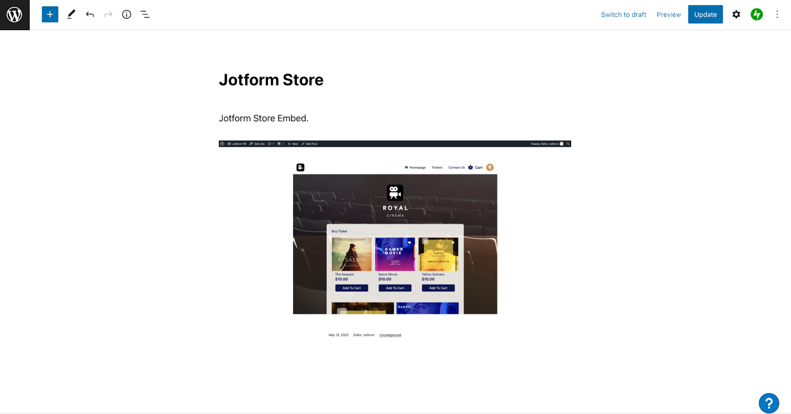 Embed your Jotform store into WordPress with a new plug-in Image-8