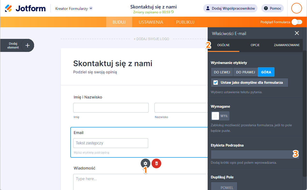 Jak Stworzyć Formularz Kontaktowy w Jotform Image-8