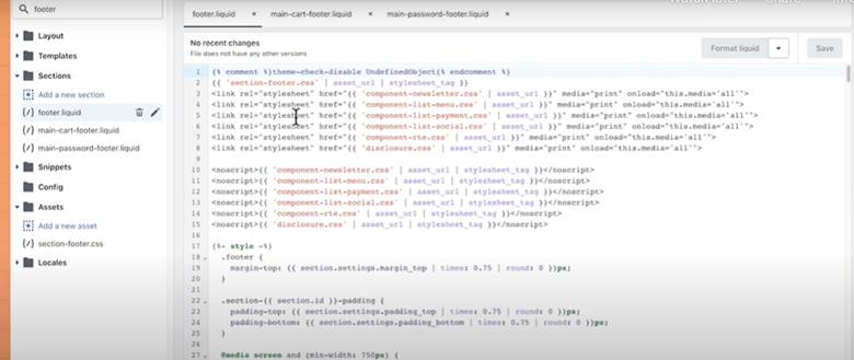 Shopfy Store HTML Code