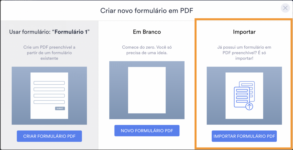 editor-de-pdfs-novo-formulario-pdf-importar