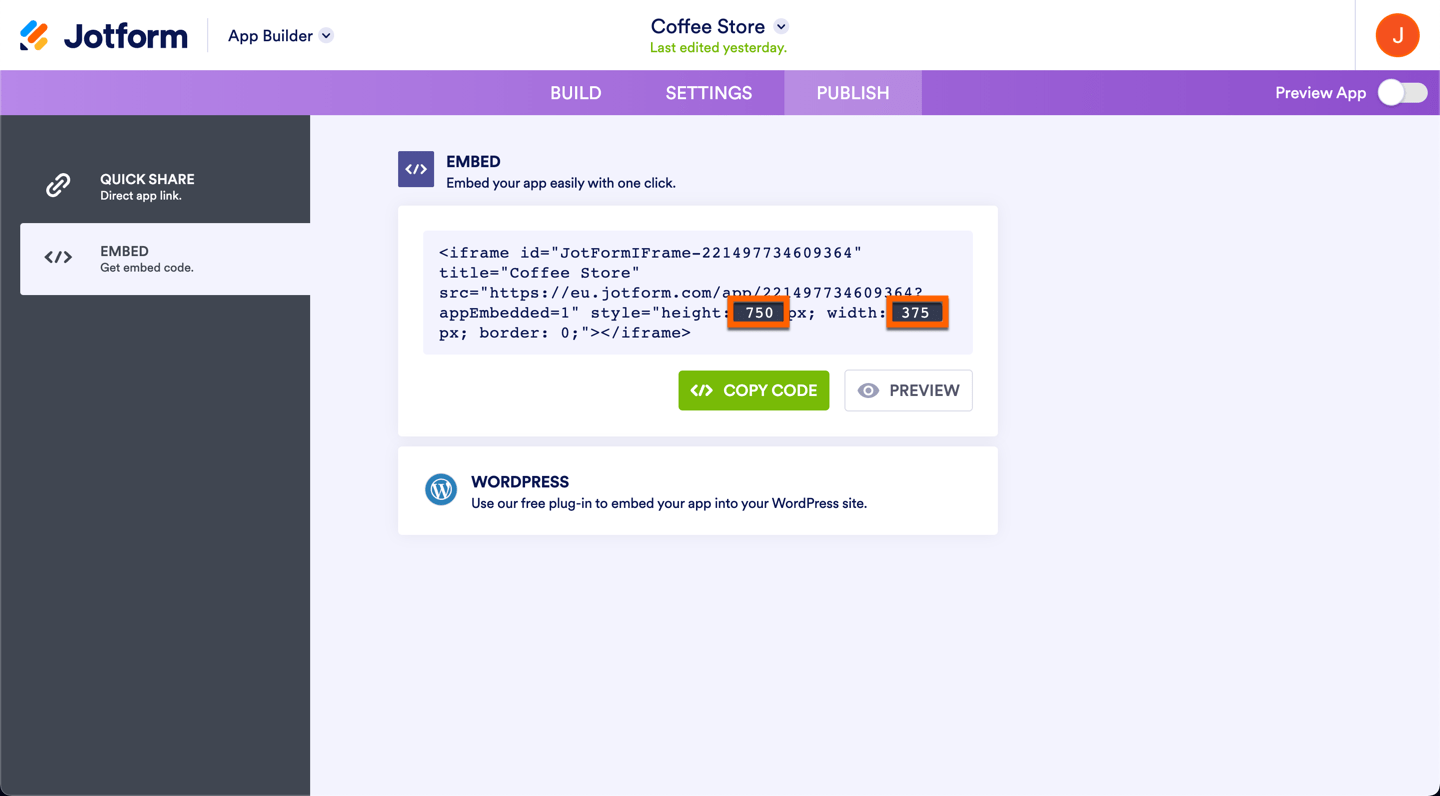 How to Embed Store into a Website Image-2