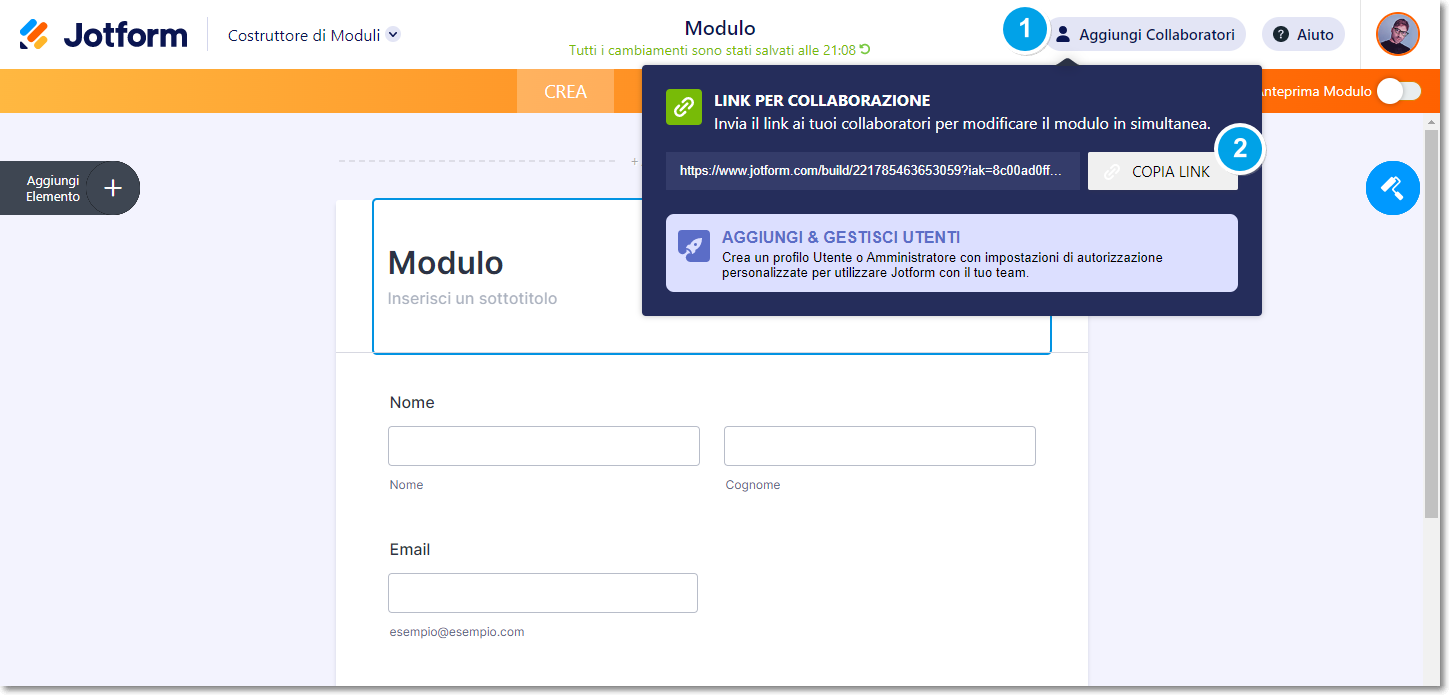 Comprendere gli Strumenti di Collaborazione dei Moduli Image-2