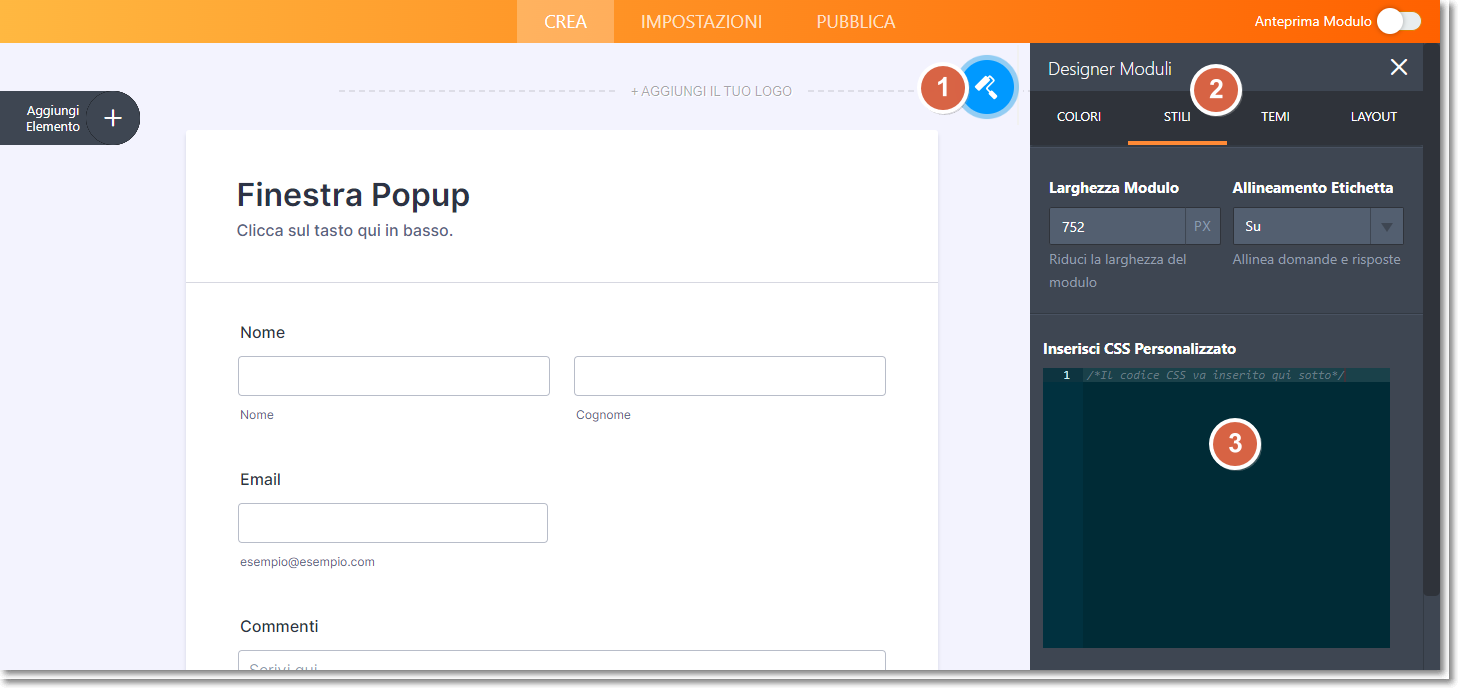 Come Aggiungere una Finestra Popup al tuo Modulo Image-2
