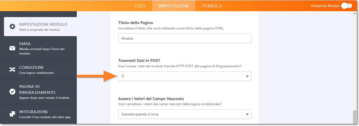 Come Trasmettere i Dati del Modulo sulla Pagina di Ringraziamento Image-2