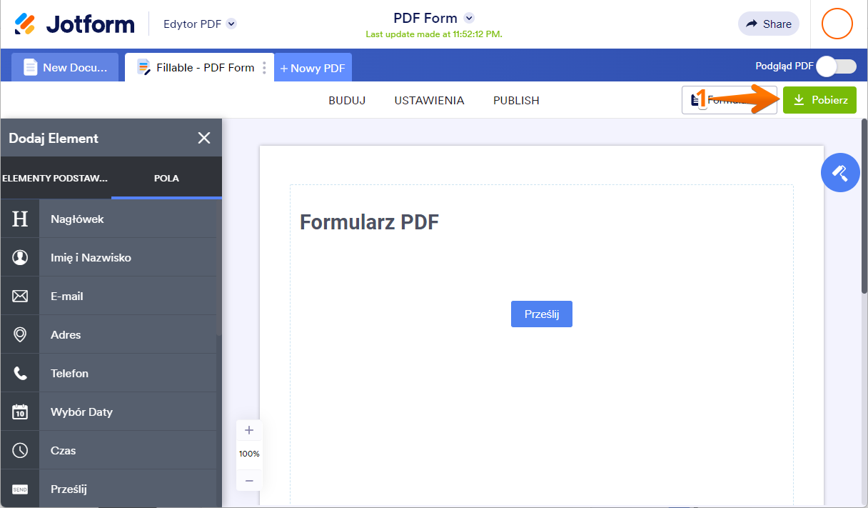 Jak Tworzyć Formularze PDF w Edytorze PDF Image-6