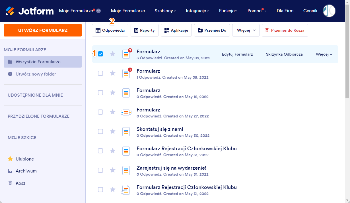 Jak Pobrać Odpowiedzi w Formacie Excel, CSV lub PDF Image-1