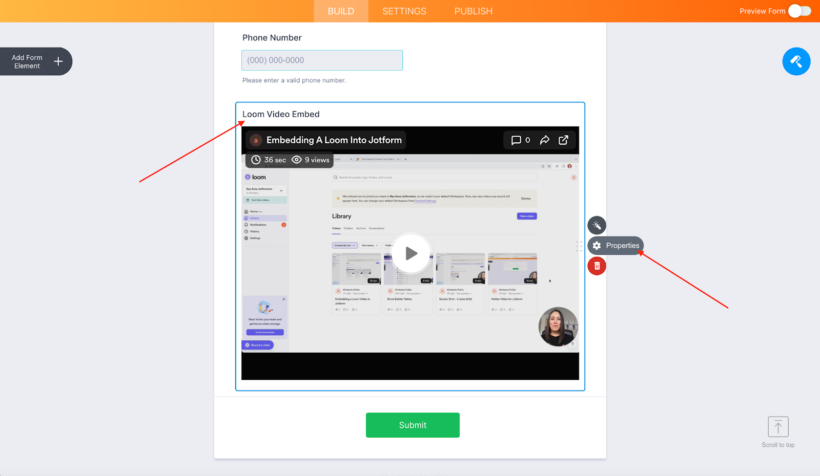 Add Loom videos to your forms with two new widgets Image-5