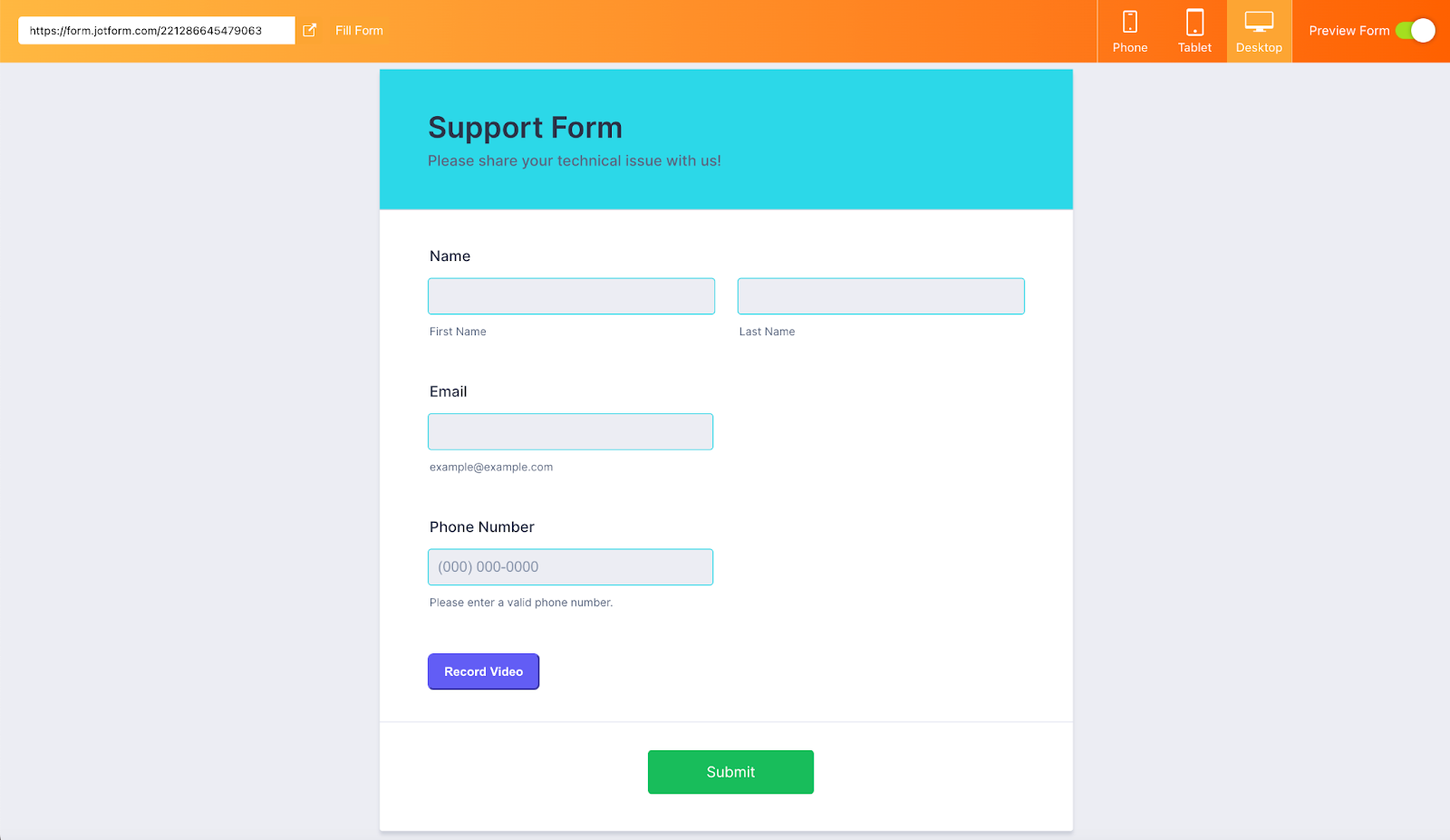 Add Loom videos to your forms with two new widgets Image-10