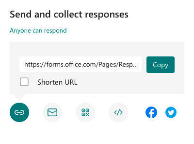 How to create a QR code for Microsoft Forms Image-1
