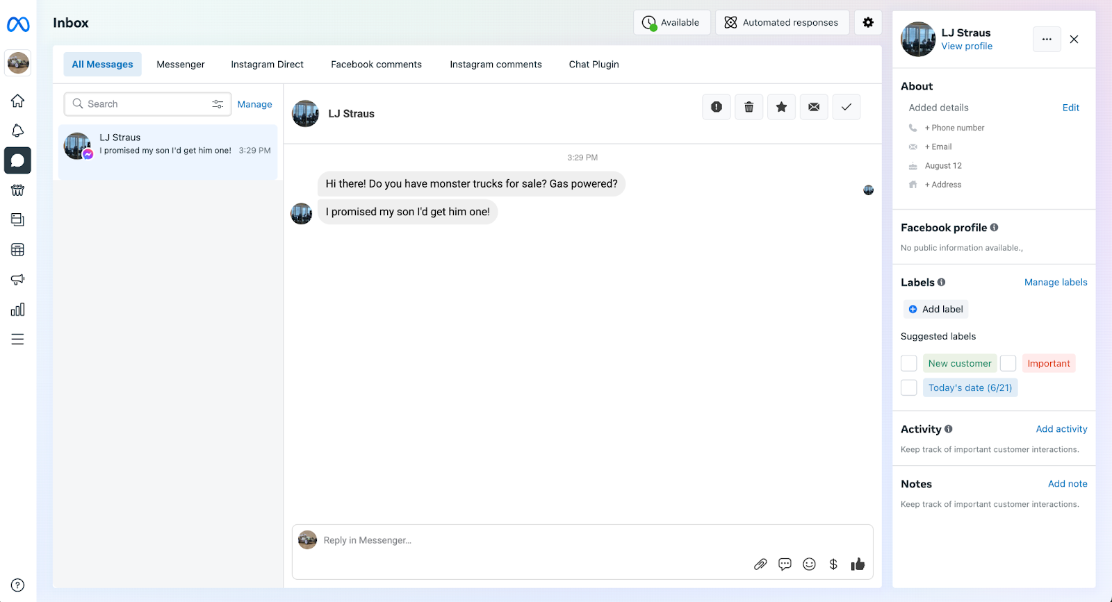 Announcing Messenger and WhatsApp chat options for your forms Image-7